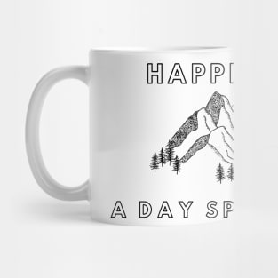 Happiness is a day spent fishing Mug